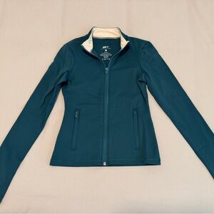 SET Active teal Full-Zip warm up Jacket